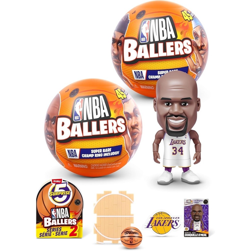 Zuru 5 Surprise NBA Ballers Series 2 by ZURU: PVC Mini Figure Sports
